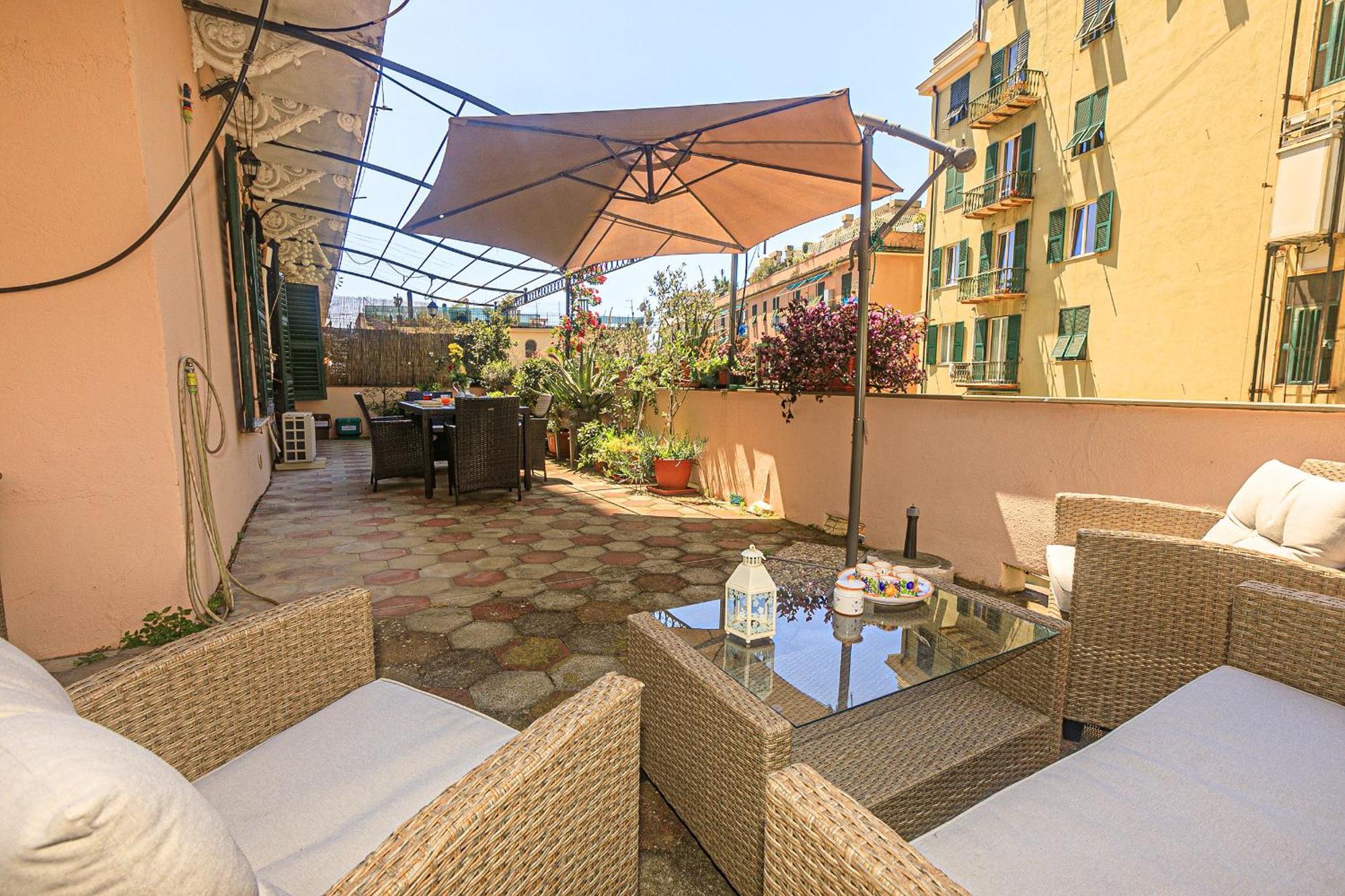 Sole, Terrazza, Centro Citta E Wi-Fi Veloce! Διαμέρισμα Γένοβα Εξωτερικό φωτογραφία